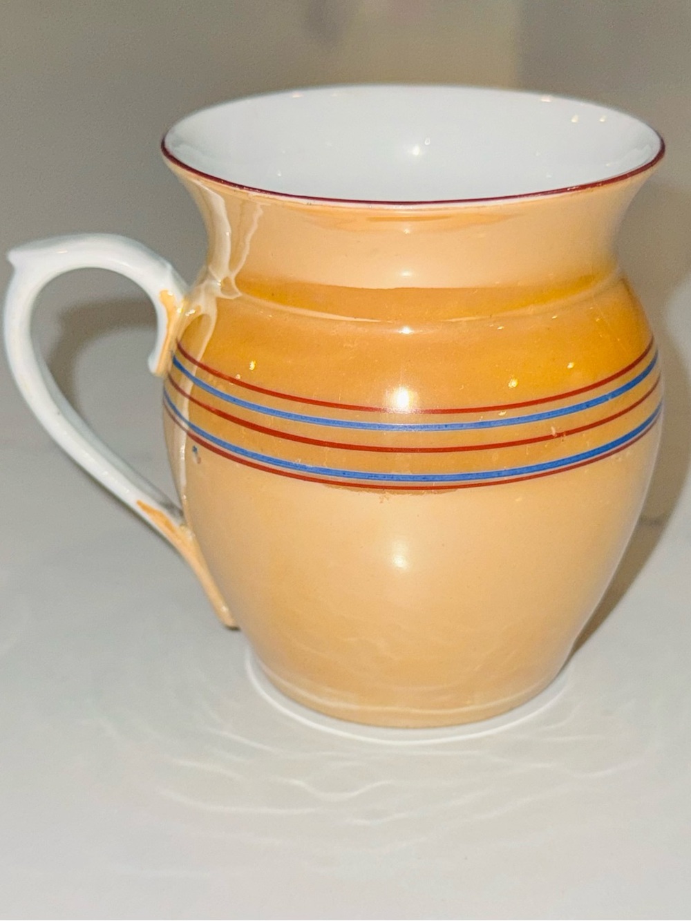 Vintage Czechoslovakian Lusterware Creamer